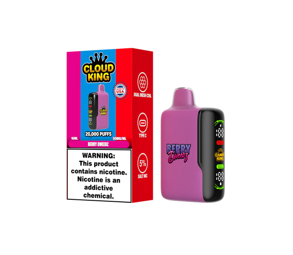disposable vapes with big clouds Cloud King CK 20K Disposable Vape – 20,000 Puffs – Giant Vapes