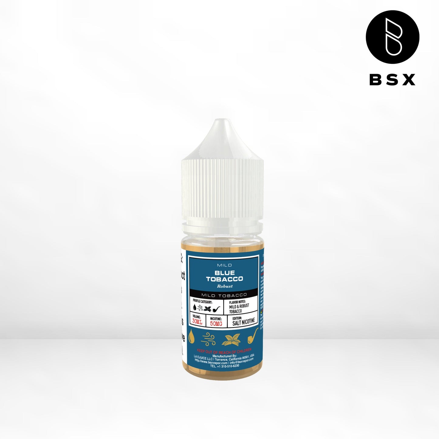 Blue Tobacco SALT - BSX Salts - 30mL