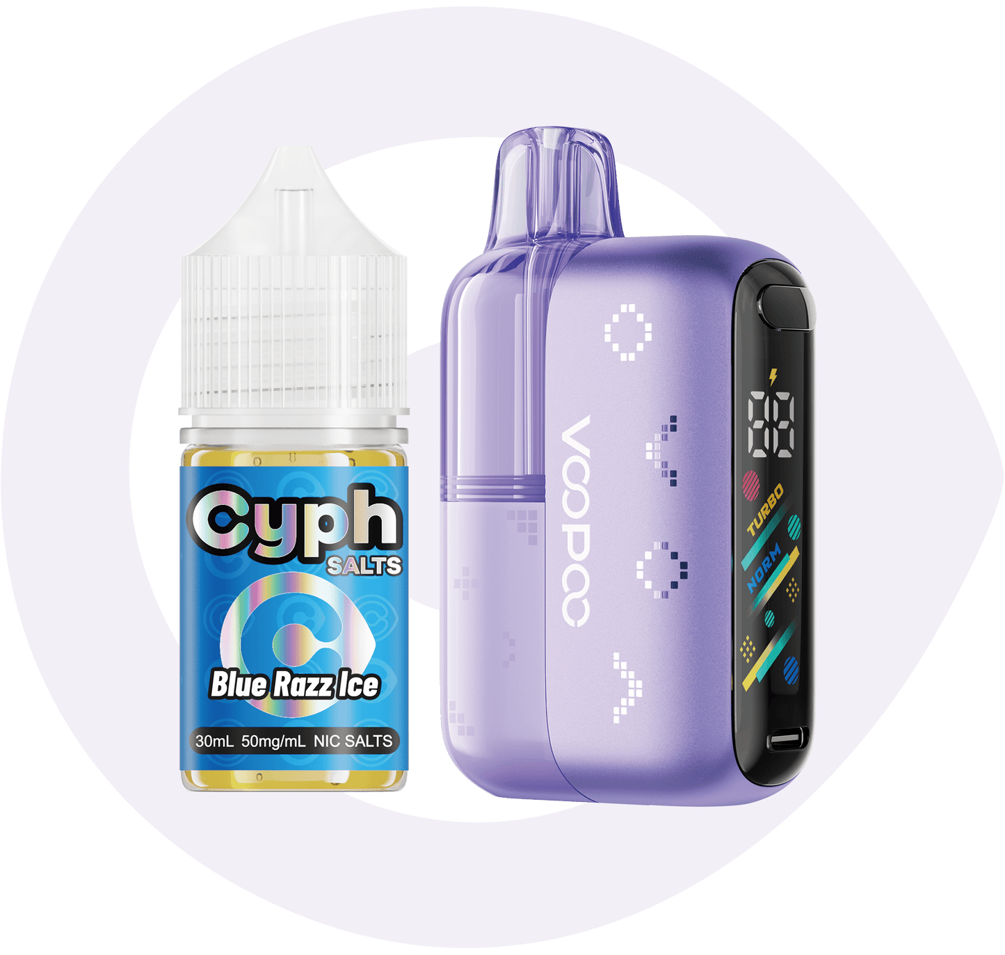 VOOPOO NAVI 80K Kit X Cyph Salts Bundle