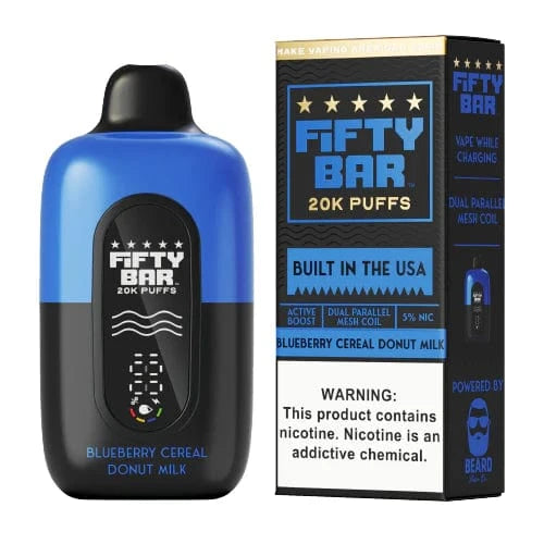 Fifty Bar 20K Disposable | Beard Vape Co. Collaboration Giant Vapes Fifty Bar 20K Disposable | Beard Vape Co. Collaboration Giant Vapes