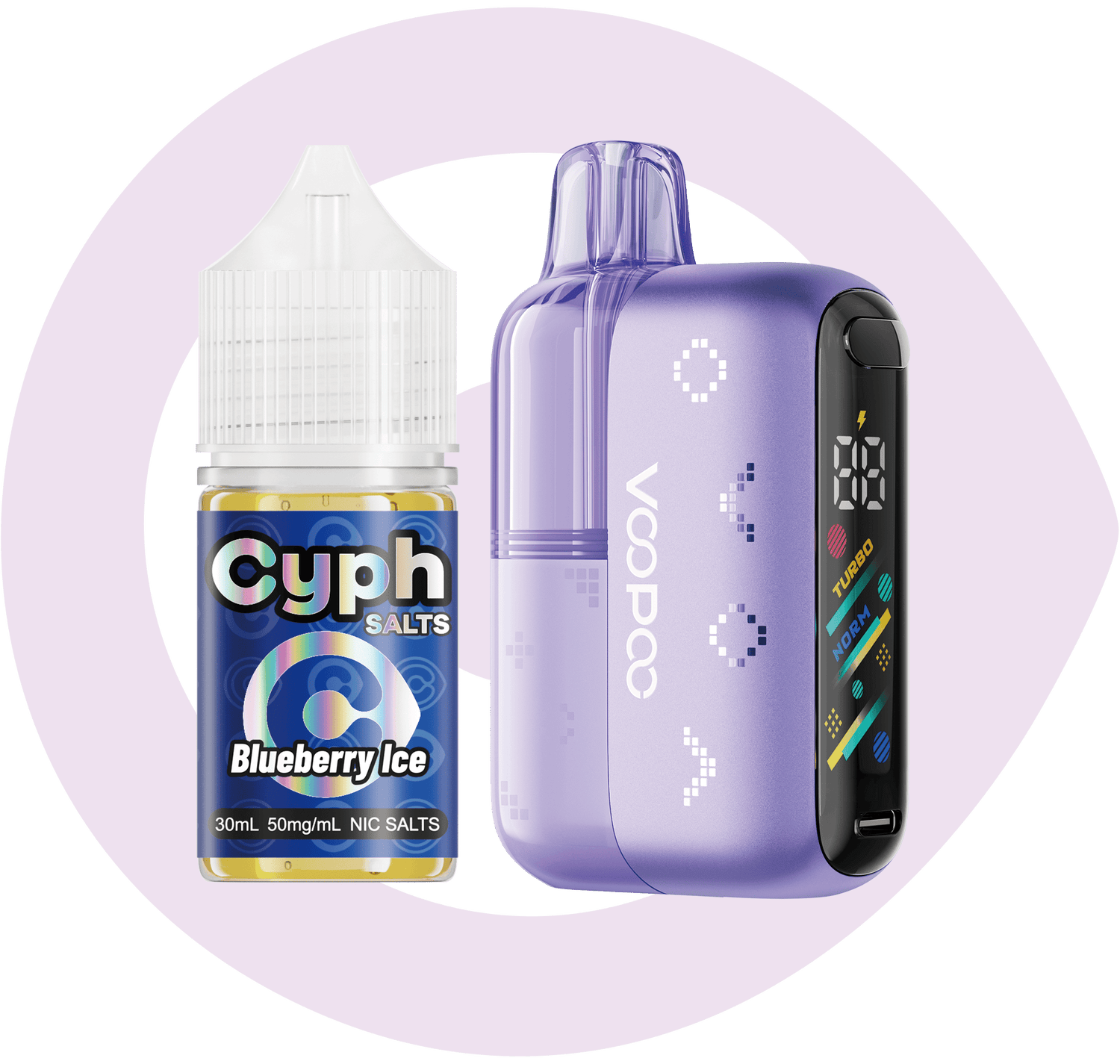 VOOPOO NAVI 80K Kit X Cyph Salts Bundle