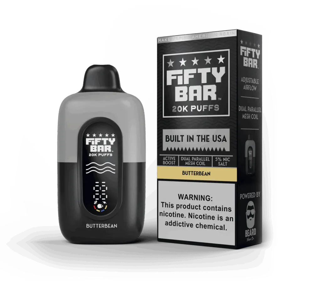 Fifty Bar 20K Disposable | Beard Vape Co. Collaboration Giant Vapes Fifty Bar 20K Disposable | Beard Vape Co. Collaboration Giant Vapes