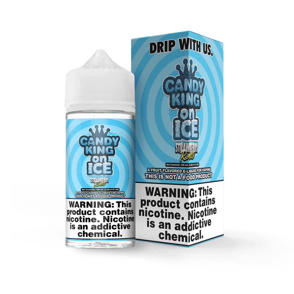 Strawberry Rolls on ICE - Candy King on ICE - 100mL