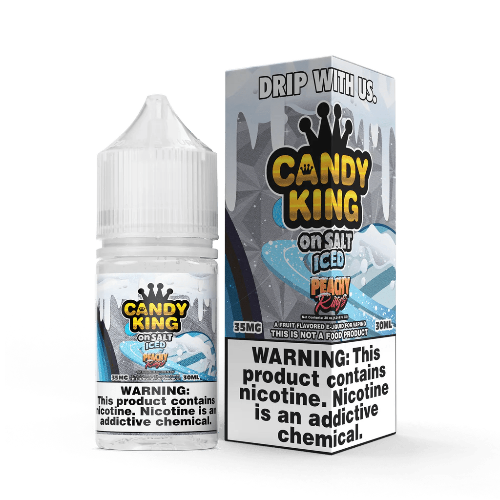 Peachy Rings SALT on ICE - Candy King On SALT - 30mL