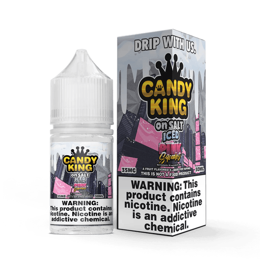 Pink Squares SALT on ICE - Candy King On SALT - 30mL