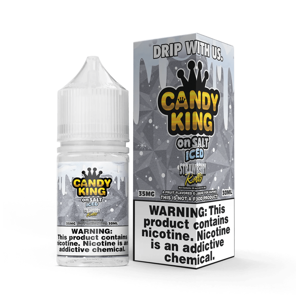 Strawberry Rolls SALT on ICE - Candy King On SALT - 30mL