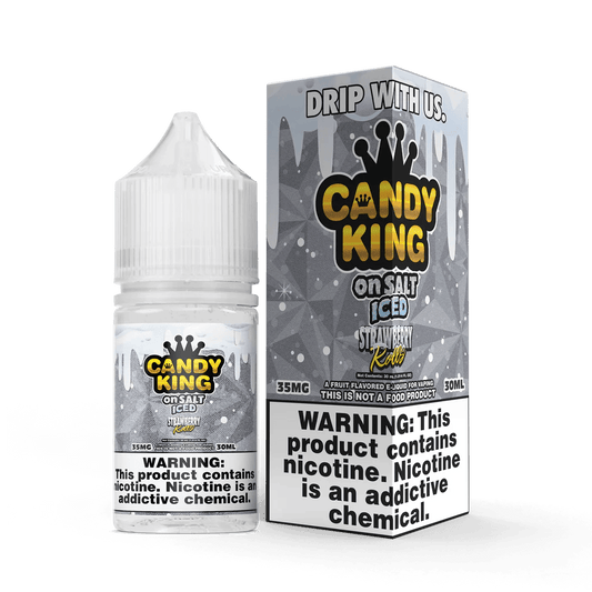 Strawberry Rolls SALT on ICE - Candy King On SALT - 30mL