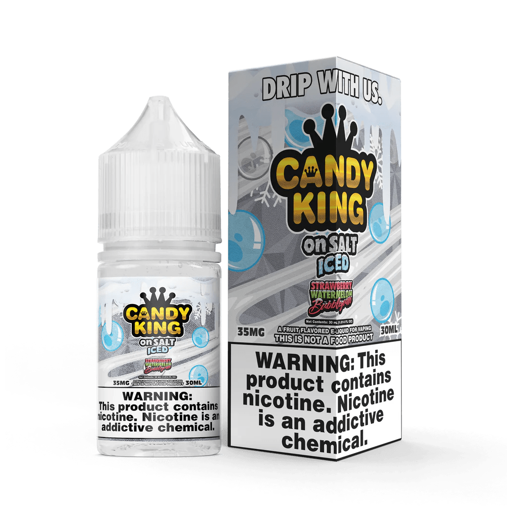 strawberry watermelon bubblegum vape juice Strawberry Watermelon Bubblegum SALT on ICE - Candy King