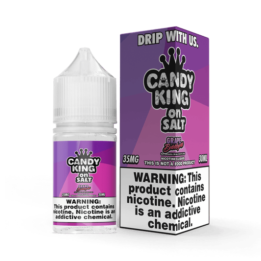 Grape Bubblegum SALT - Candy King - 30mL