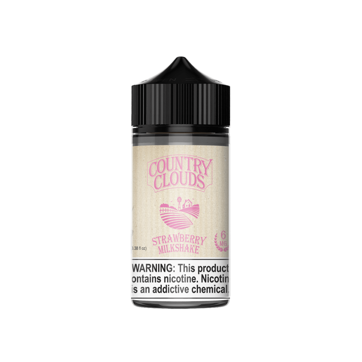 Strawberry Milkshake - Country Clouds - 100mL