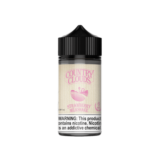 Strawberry Milkshake - Country Clouds - 100mL