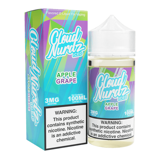 Iced Apple Grape - Cloud Nurdz - 100mL