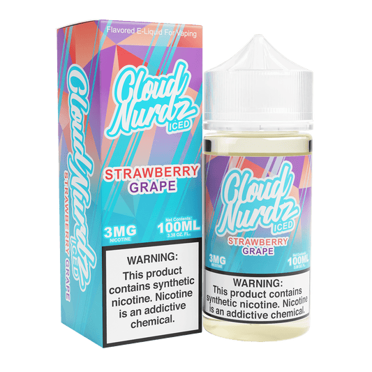 ICED Strawberry Grape - Cloud Nurdz - 100mL