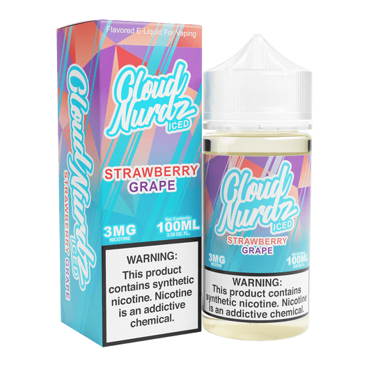 Iced Strawberry Grape - Cloud Nurdz - 100mL