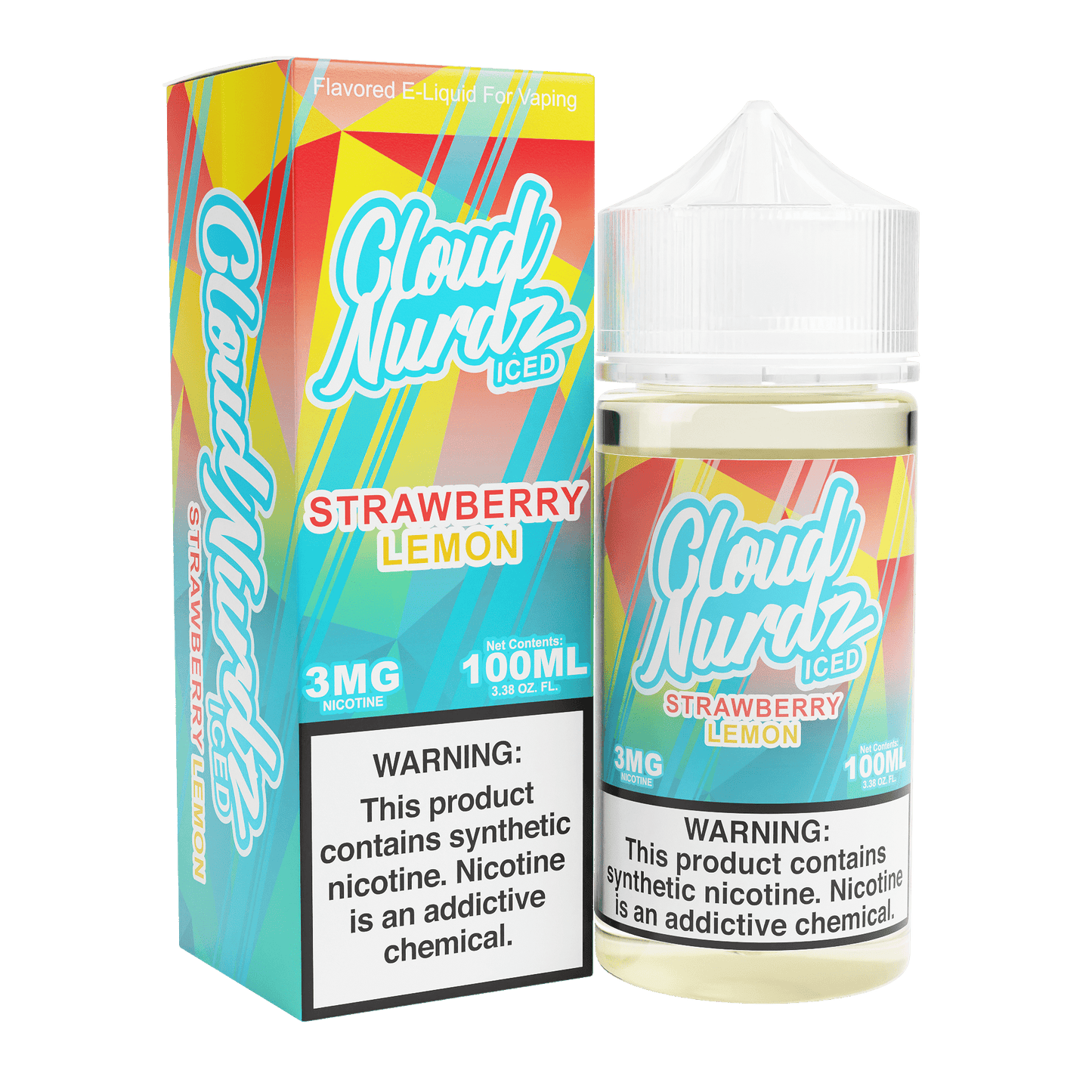 ICED Strawberry Lemon - Cloud Nurdz - 100mL