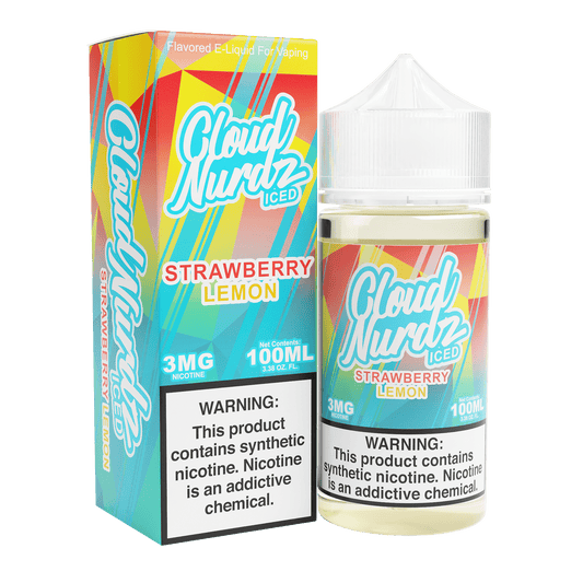 Iced Strawberry Lemon - Cloud Nurdz - 100mL
