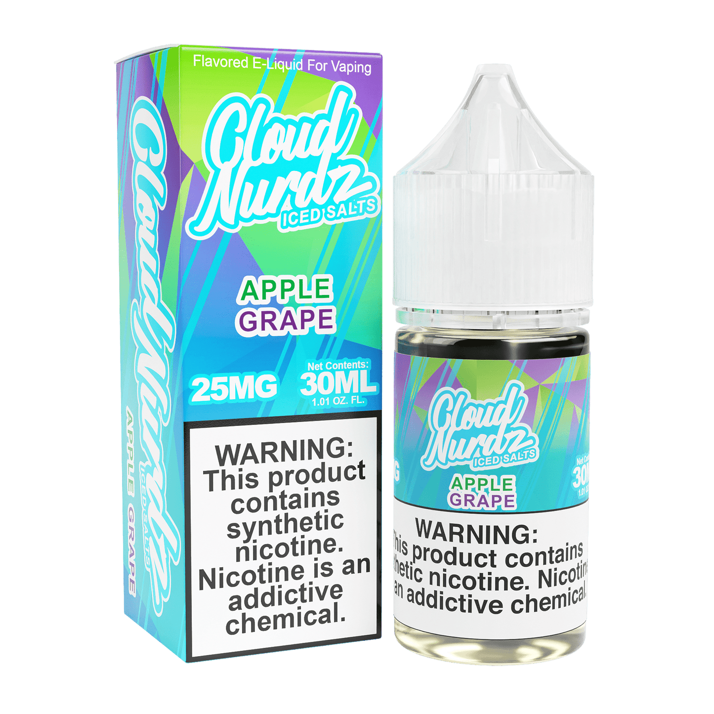 ICED Apple Grape - Cloud Nurdz Salts - 30mL