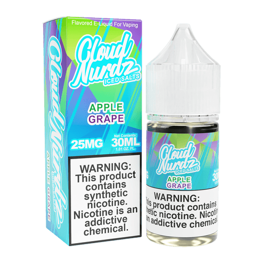 Iced Apple Grape - Cloud Nurdz Salts - 30mL