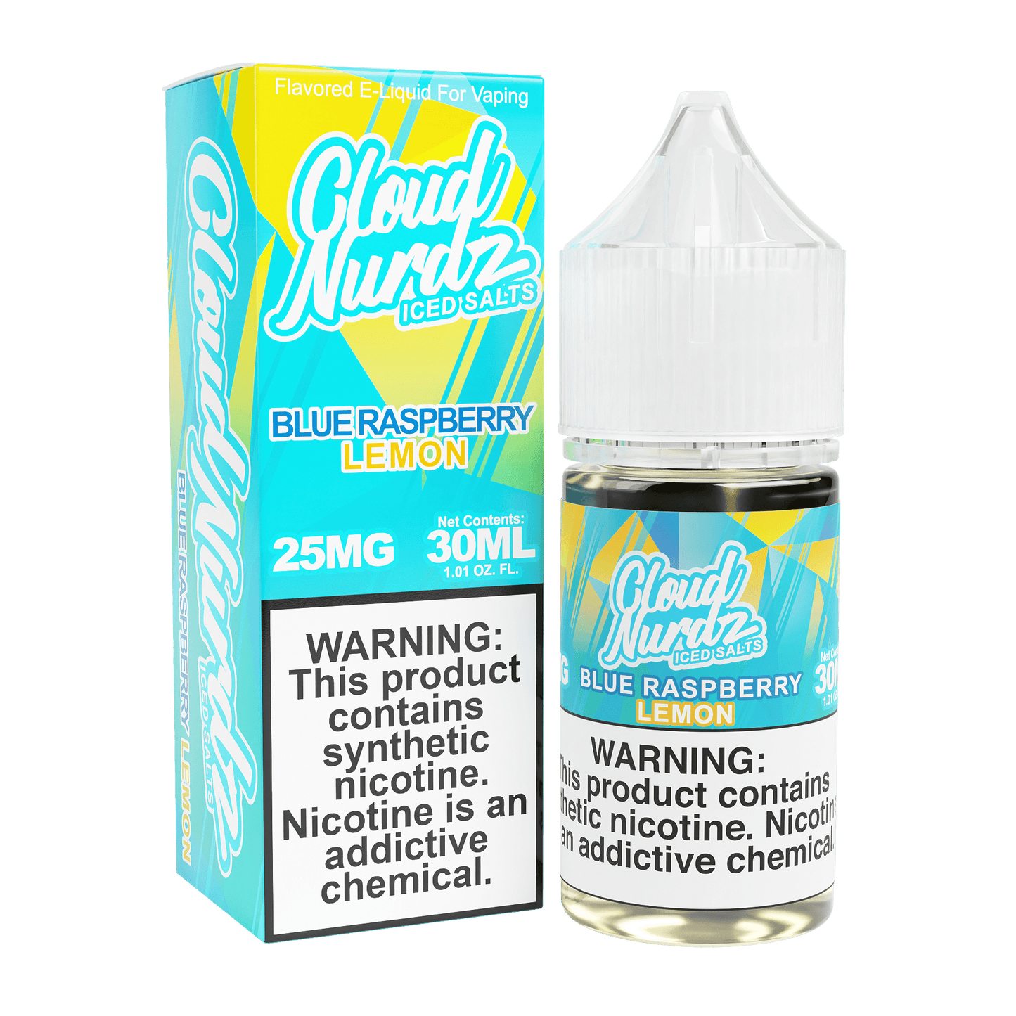 ICED Blue Raspberry Lemon - Cloud Nurdz Salts- 30mL
