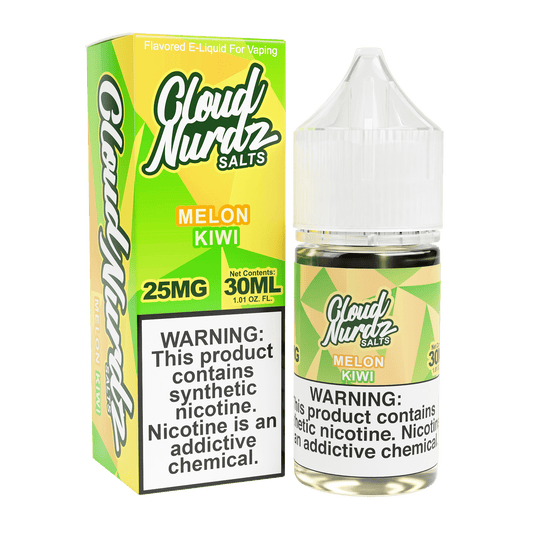 Melon Kiwi - Cloud Nurdz Salts - 30mL