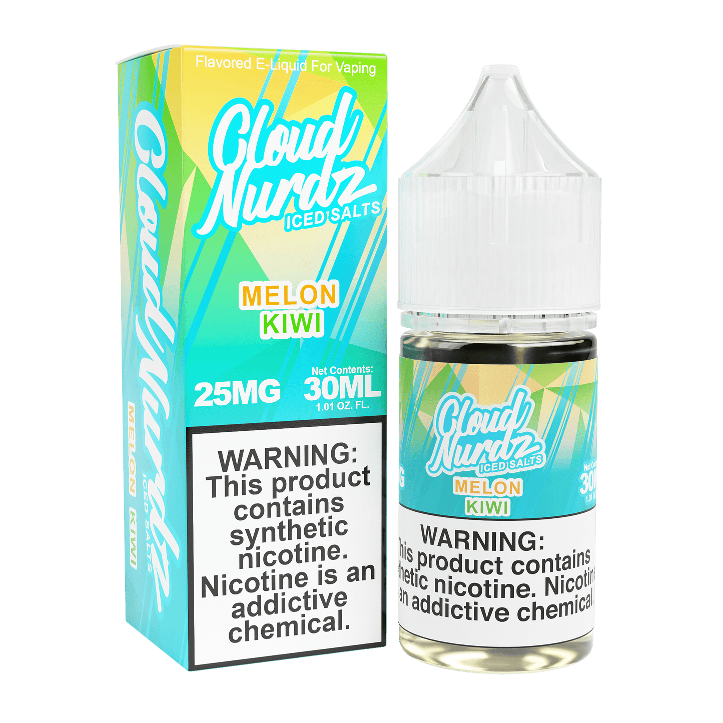 ICED Kiwi Melon - Cloud Nurdz Salts - 30mL