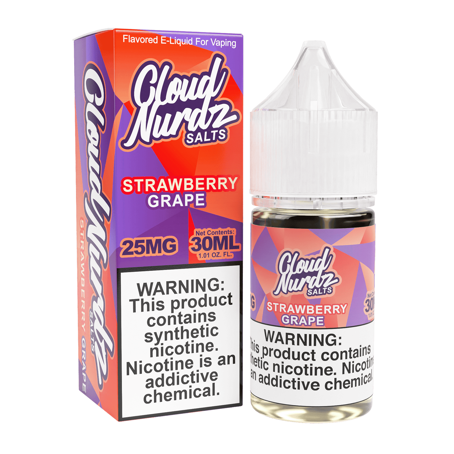 Strawberry Grape - Cloud Nurdz Salts - 30mL