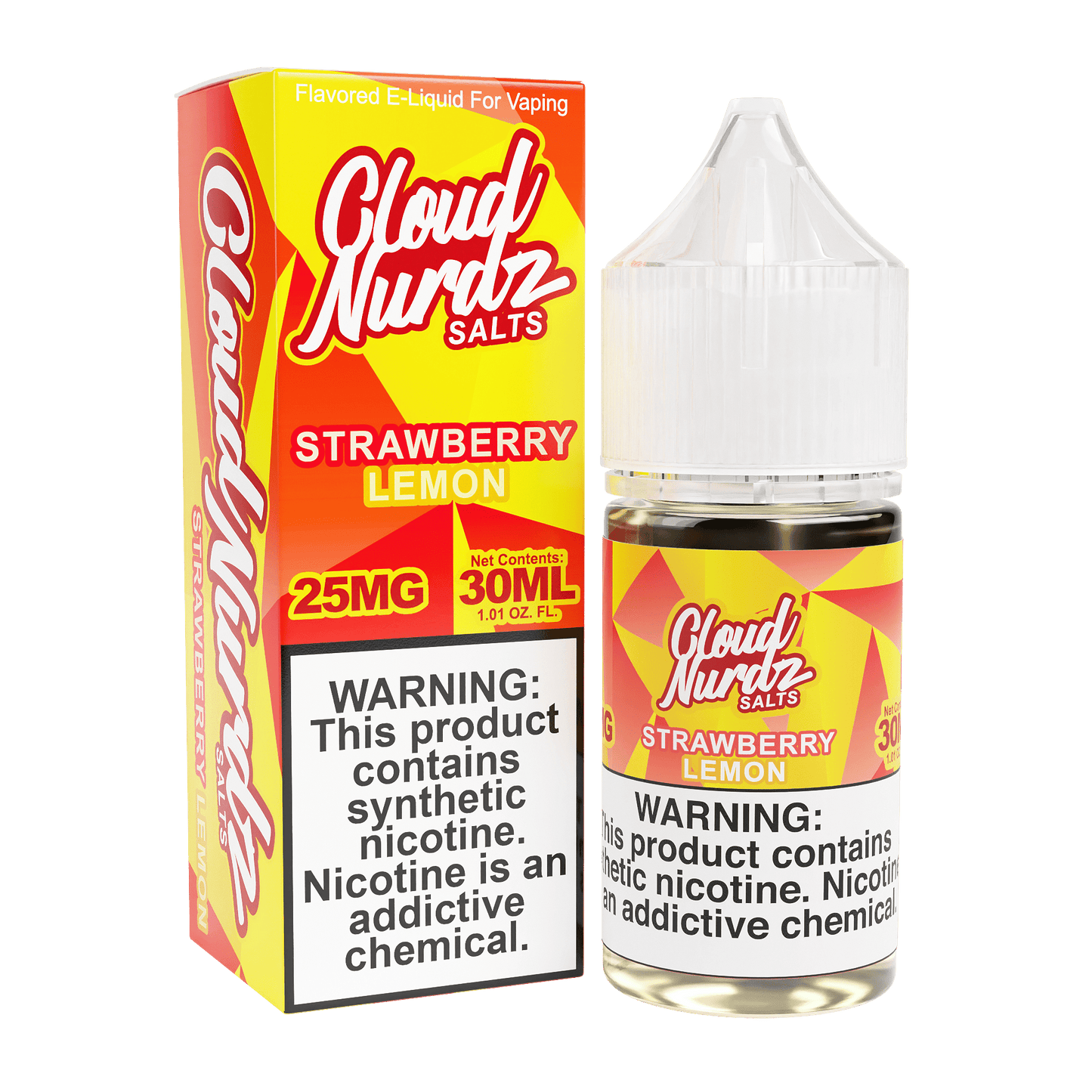 Strawberry Lemon - Cloud Nurdz Salts - 30mL