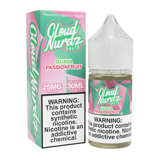 Guava Passionfruit/Pink Guava Passion SALT - Cloud Nurdz - 30mL