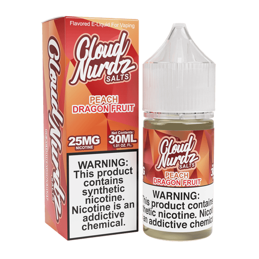 Peach Dragon Fruit SALT - Cloud Nurdz - 30mL