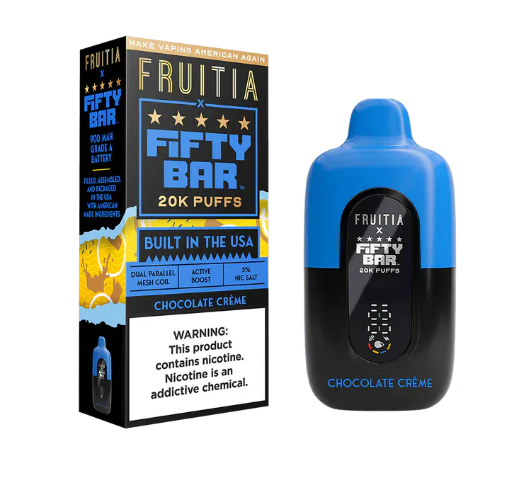 Fruitia x Fifty Bar 20K Disposable