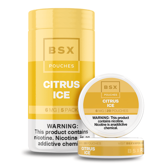 Citrus ICE - BSX Nicotine Pouches - 20ct