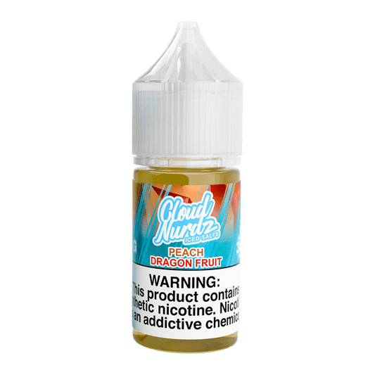 ICED Peach Dragon Fruit SALT - Cloud Nurdz - 30mL