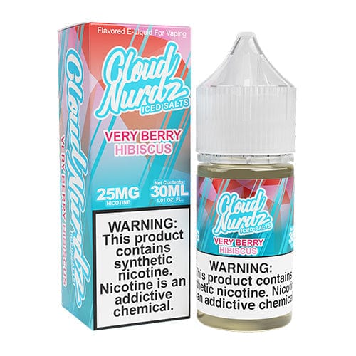 ICED Very Berry Hibiscus SALT - Cloud Nurdz - 30mL