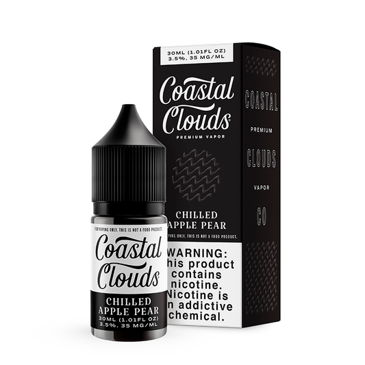 Chilled Apple Pear Salt - Coastal Clouds - 30ml