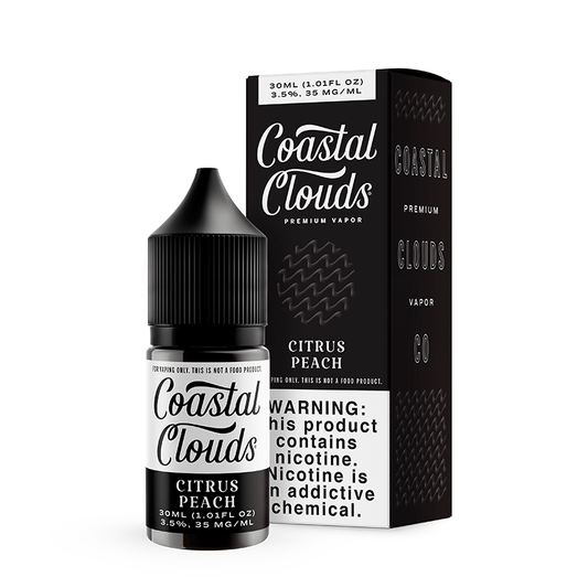 Citrus Peach Salt - Coastal Clouds - 30ml