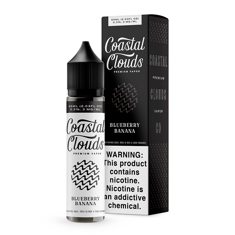 Blueberry Banana - Coastal Clouds - 60ml