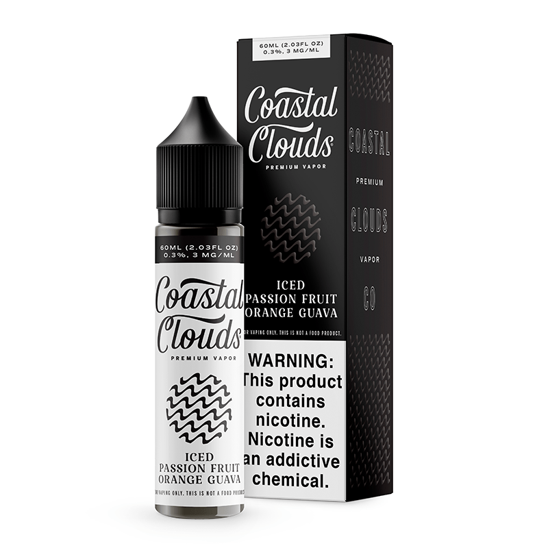 Iced Passion Fruit Orange Guava - Coastal Clouds - 60ml