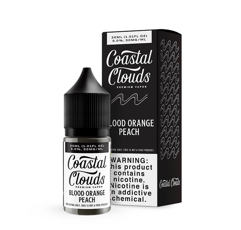 Blood Orange Peach SALT - Coastal Clouds - 30mL