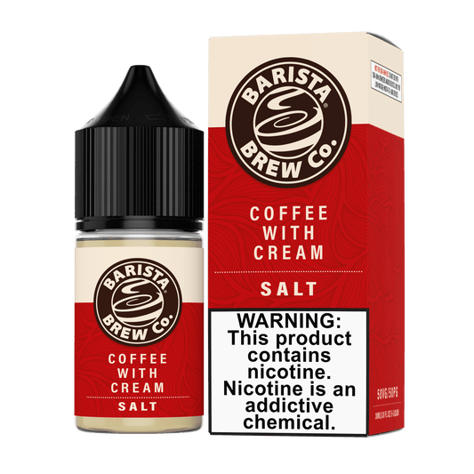 Coffee With Cream SALT - Barista Brew Co. - 30mL