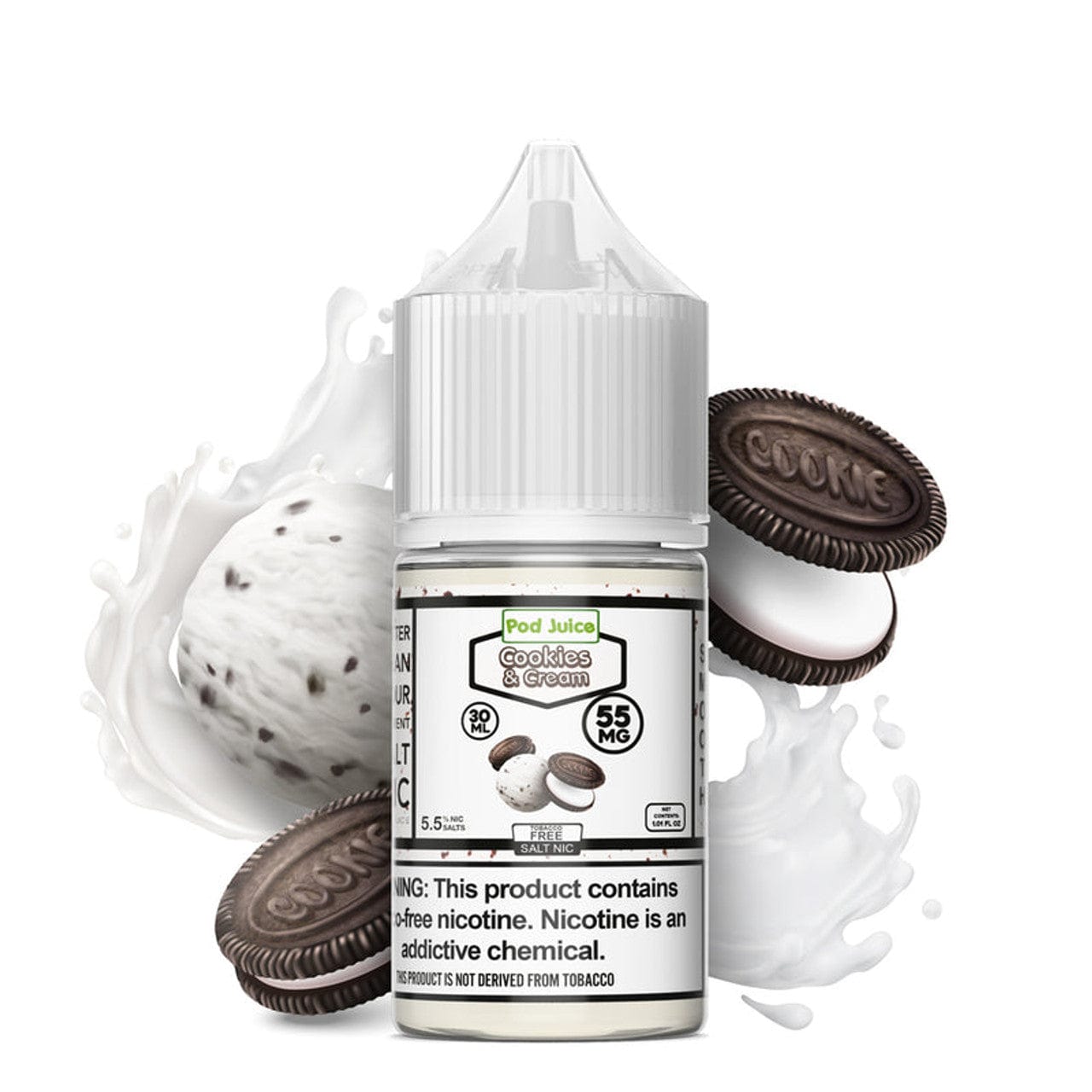 Cookies & Cream SALT - Pod Juice - 30mL