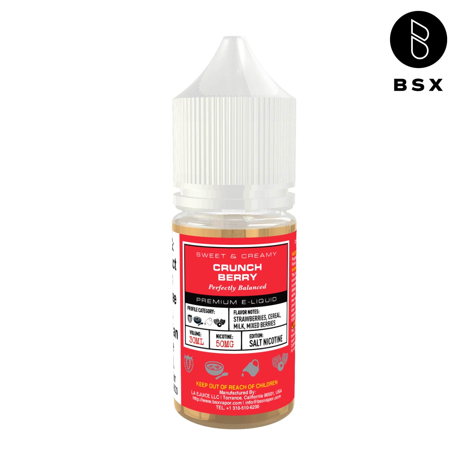 Crunch Berry SALT - BSX Salts - 30mL