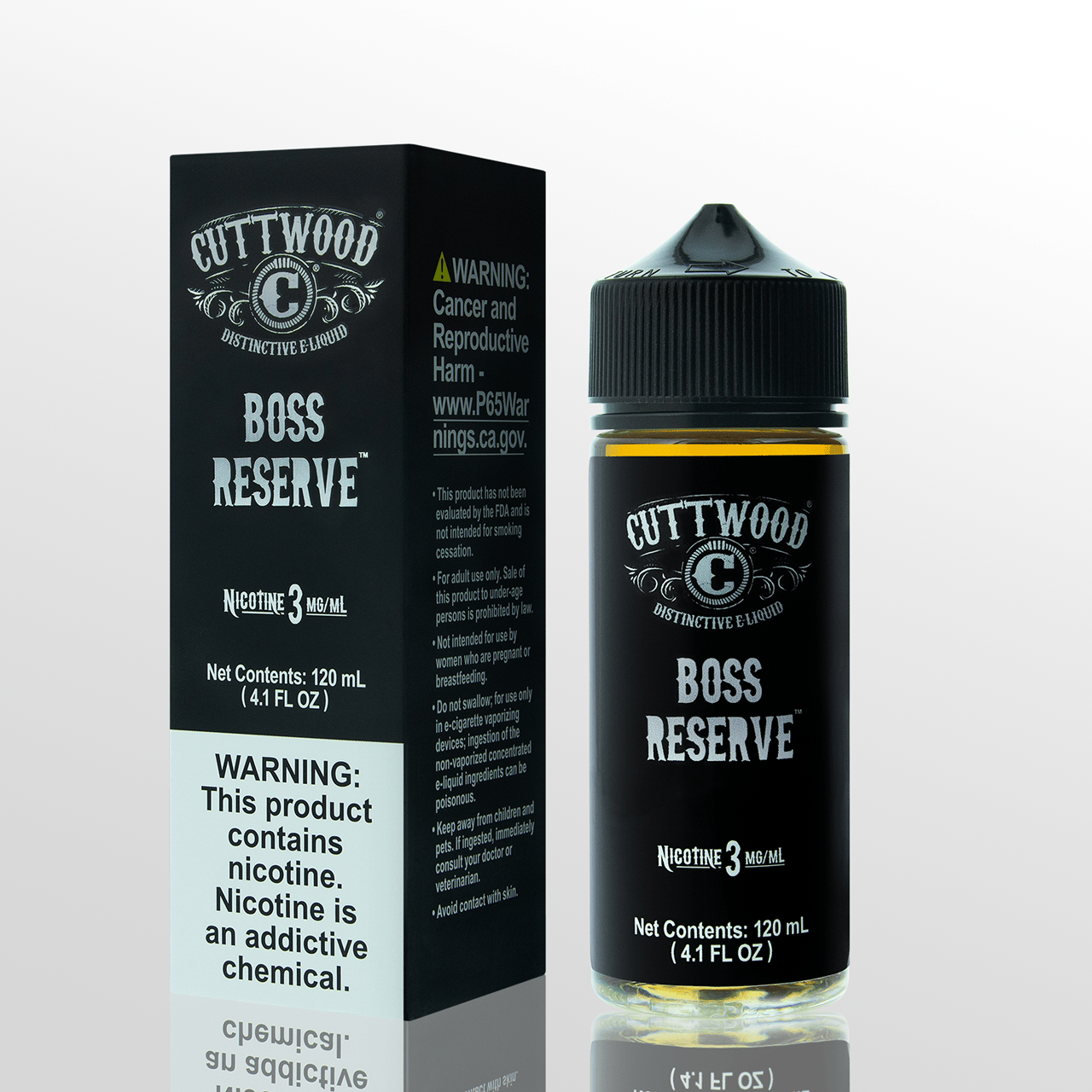 Boss Reserve - Cuttwood E-Liquids - 120mL