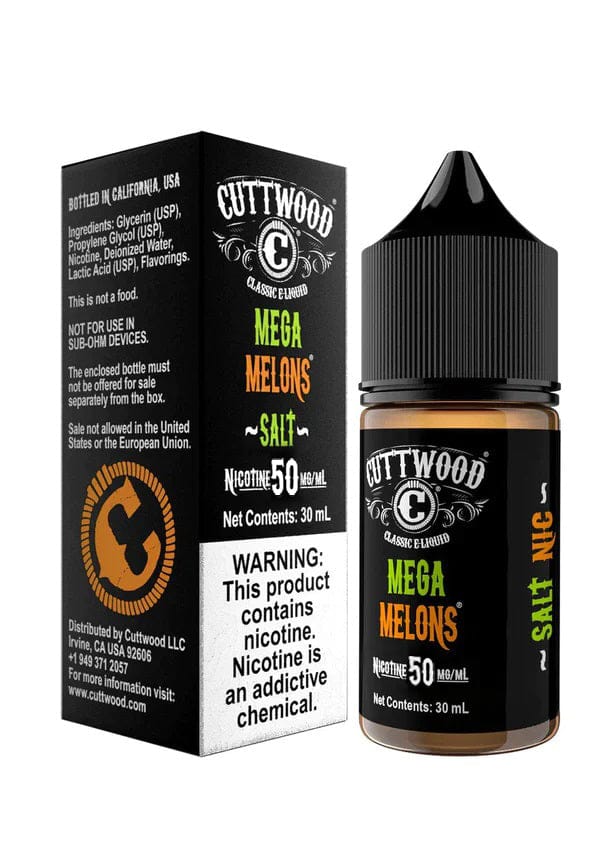 Mega Melons SALT - Cuttwood E-Liquids - 30mL