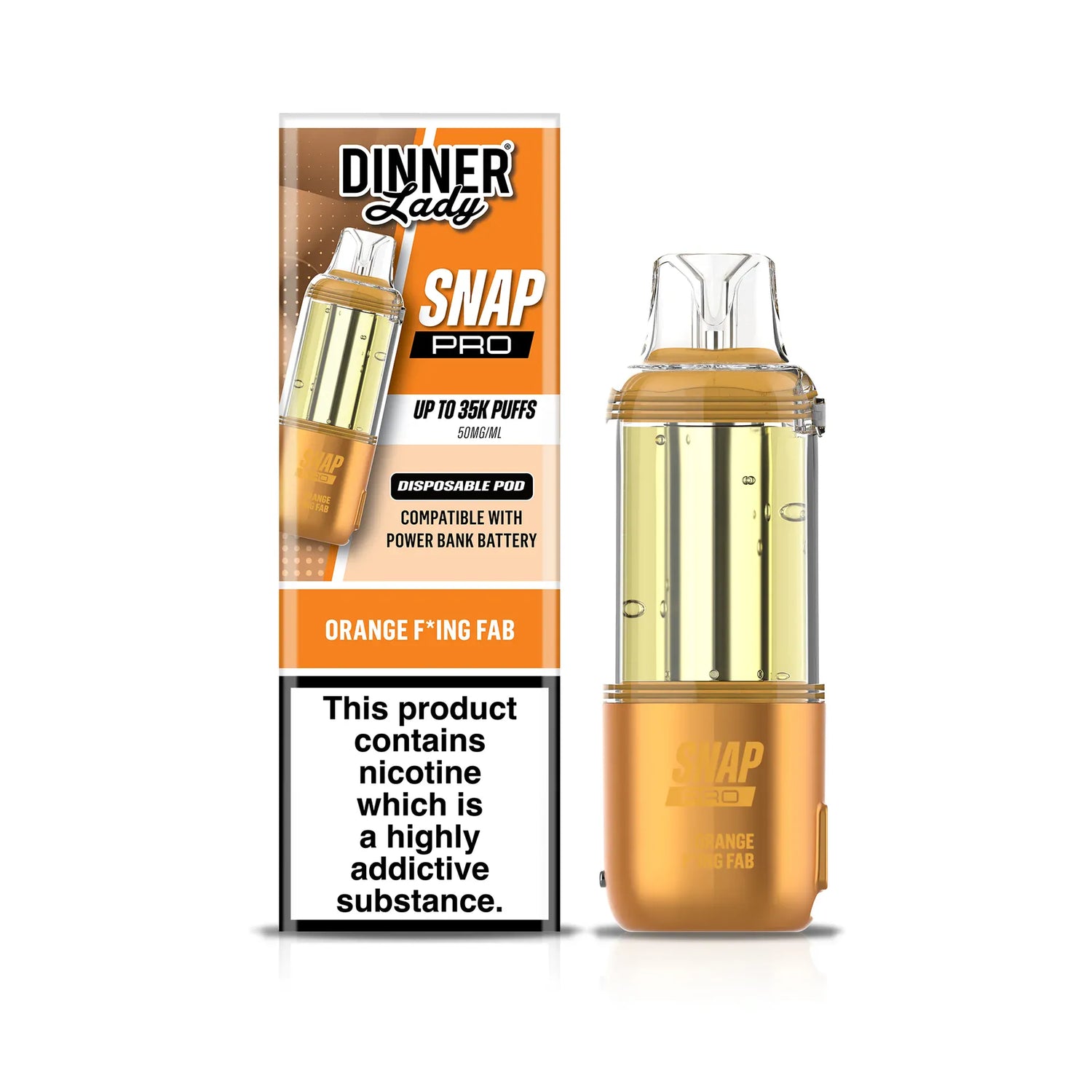 Dinner Lady Snap Pro 35K Disposable Pods