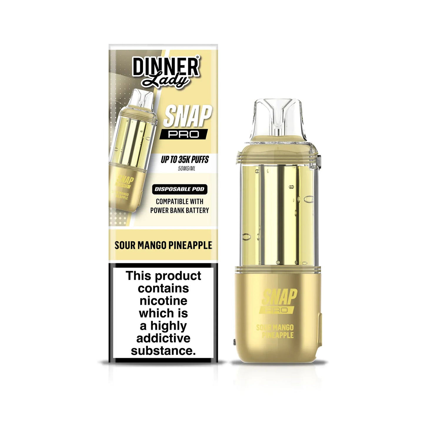 Dinner Lady Snap Pro 35K Disposable Pods