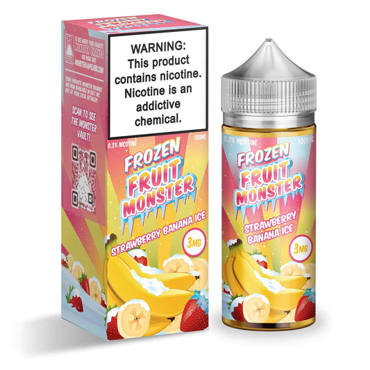 Strawberry Banana ICE - Frozen Fruit Monster - 100mL