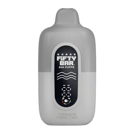 Fifty Bar V2 20K Silver Series Disposable