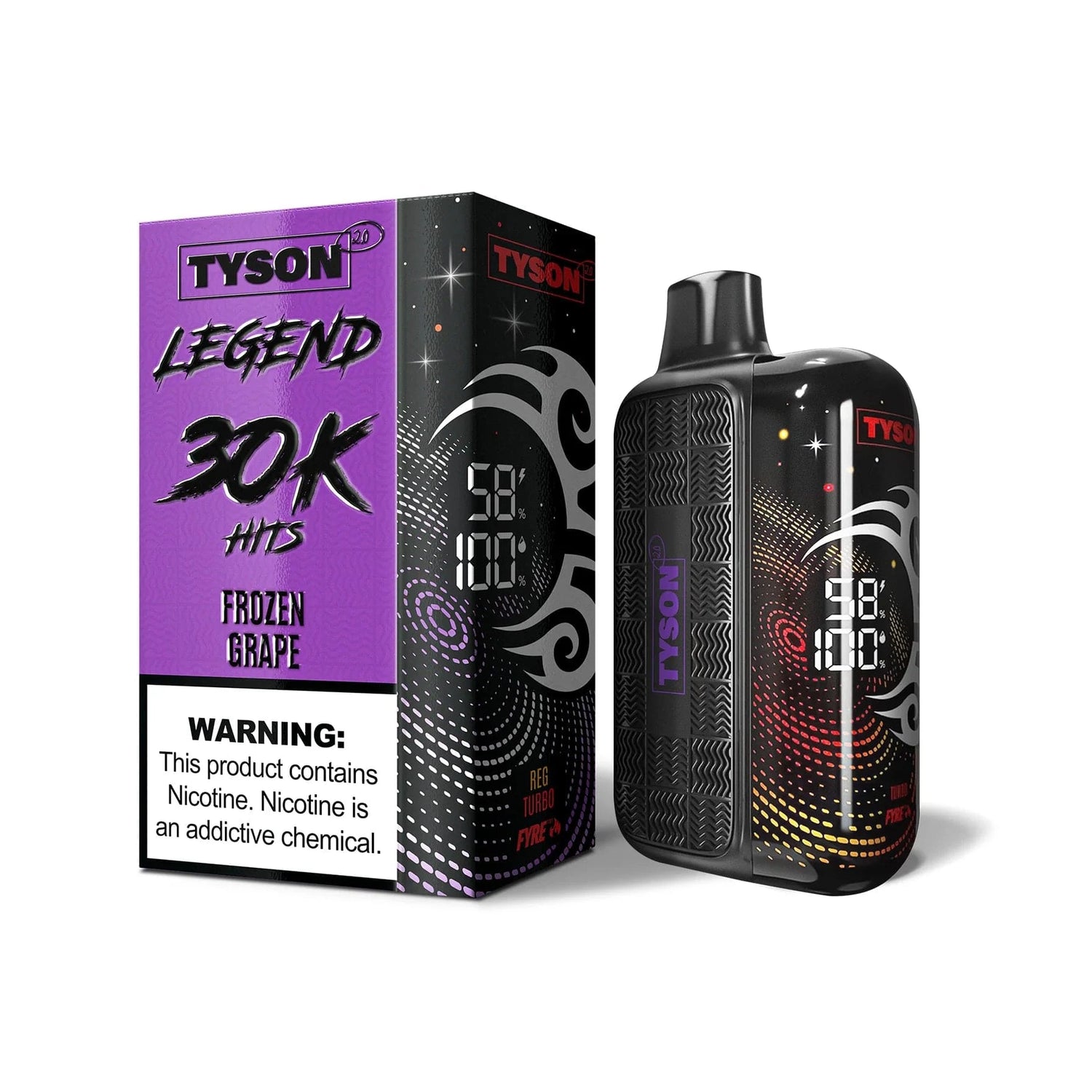 Tyson Legend 2.0 30K Disposable - Vape Disposable
