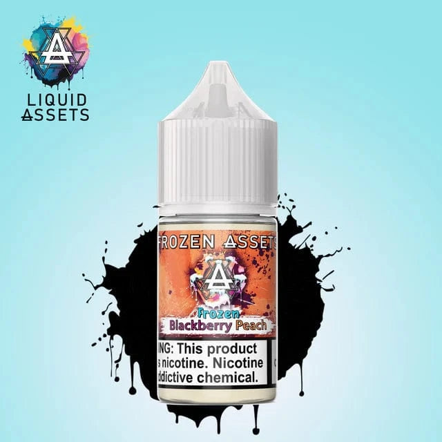 FROZEN Blackberry Peach SALT - Liquid Assets - 30mL