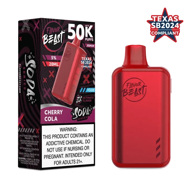 Flavor Beast XBM50 50K Disposable